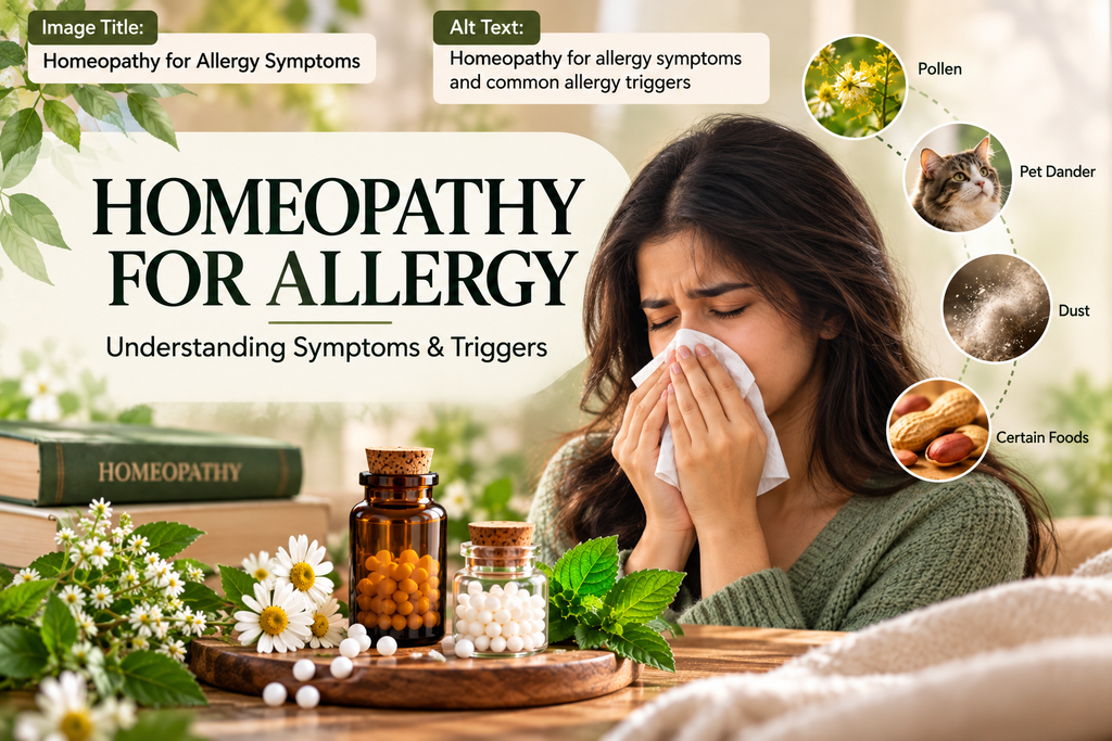 Homeopathy for allergy symptoms and common allergy triggers